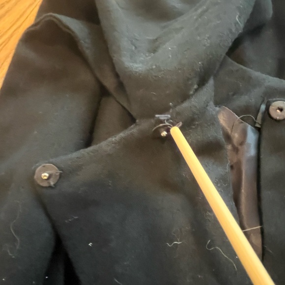 Wellington Fashions Vintage Fox Tail Scarf Long Wool Cape “A Featherlite Coat” - Picture 11 of 12